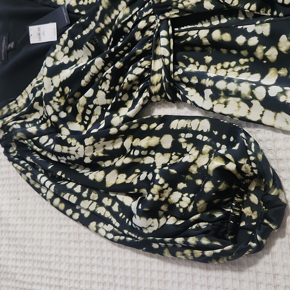 BANANA REPUBLIC BLOUSON MAXI DRESS - NWT, size Large - Picture 6 of 7